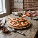Vague-Pizza-Acacia-Wood-Serving-Board-with-Handle-25.5x2cm-Lifestyle-1.jpg