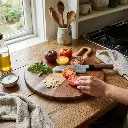 Vague-Round-Acacia-Wood-Cutting-Board-38x30x1.5cm-Lifestyle-1.jpg