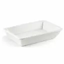 Porceletta Ivory Porcelain Quarter Rec. Insert Size 9"