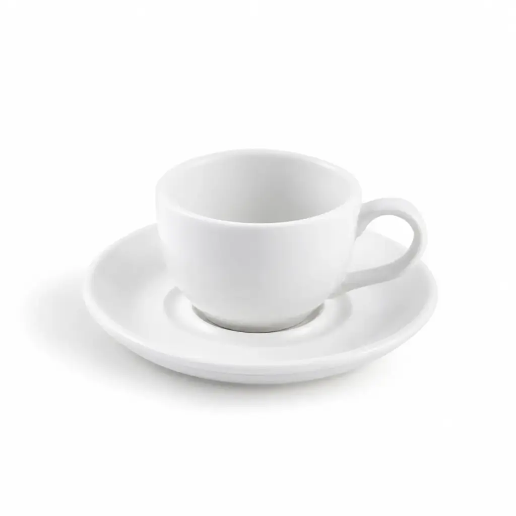 Porceletta Ivory Porcelain Cup & Saucer 200 ml