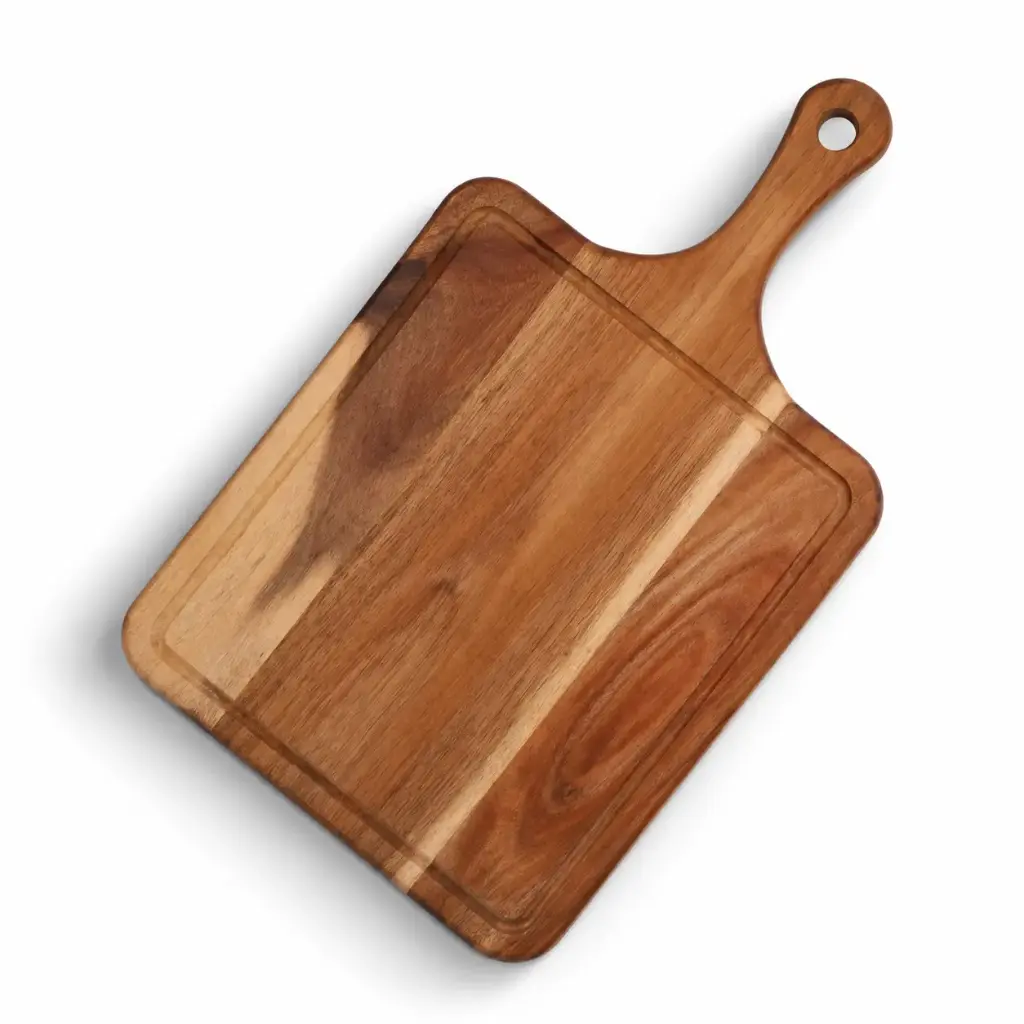 Vague Paddle Serving Tray with Juice Groove 28 cm x 47 cm