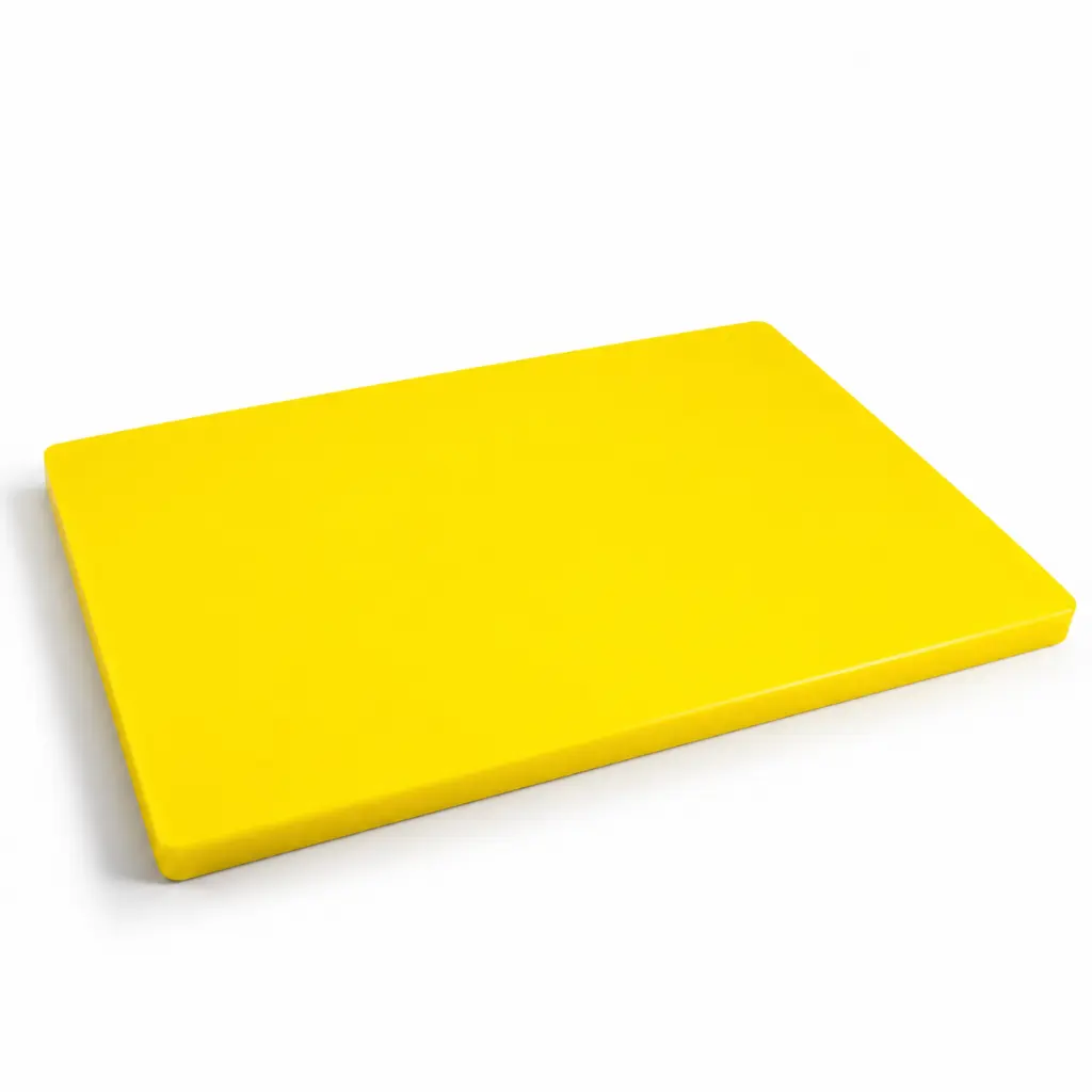 Vague PE Cutting Board 50 cm x 30 cm Yellow