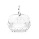 Vague Square Acrylic Date Bowl 11.5 cm