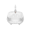 Vague Square Acrylic Date Bowl 13.5 cm