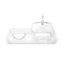 Vague Square Acrylic Date Bowls Set 26 x 15cm