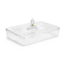 Vague Rectangle Acrylic Candy Box Set 40.2 x 27.2 x 7 cm