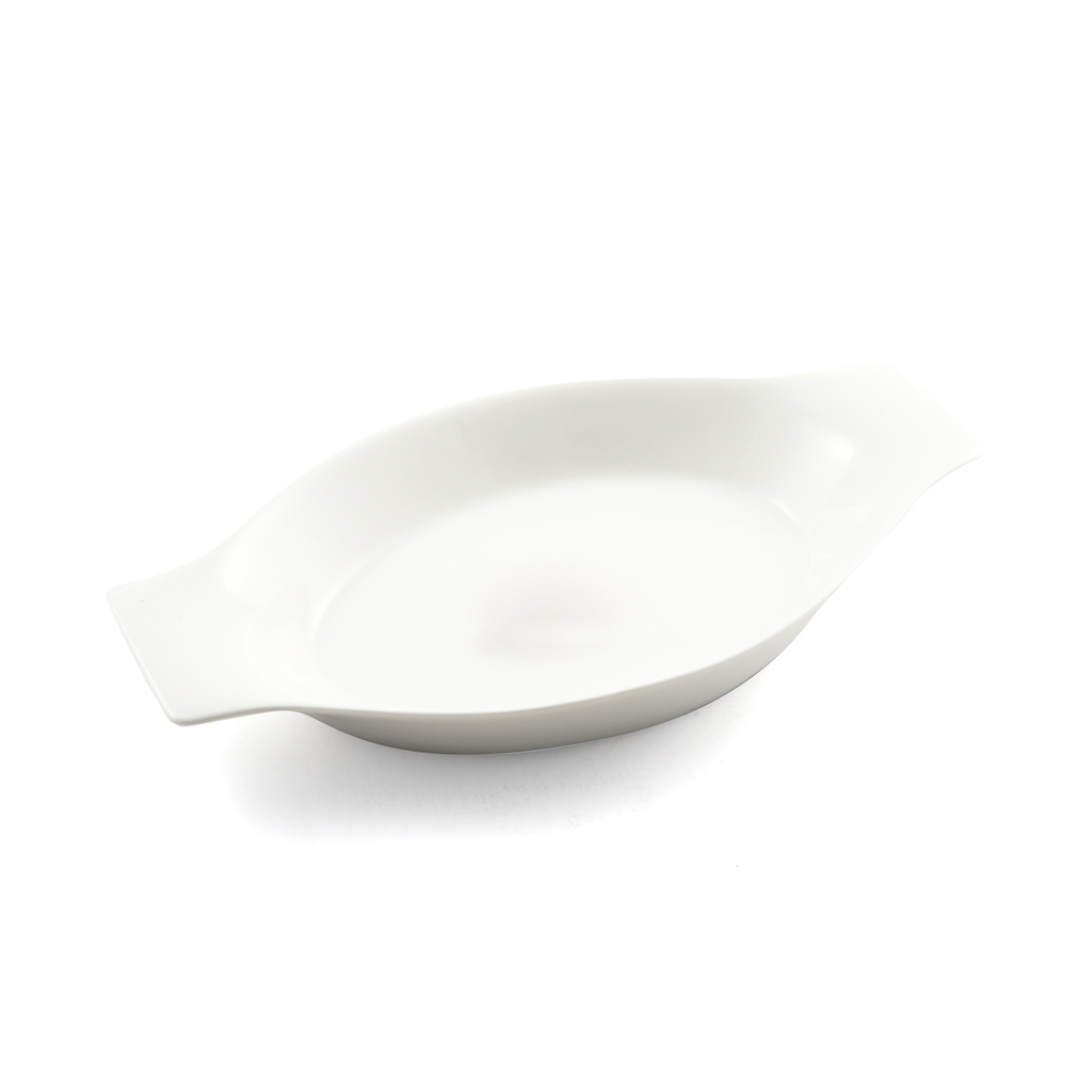 طبق بورسلان بيضاوي 8.5"/ 21.5 سم