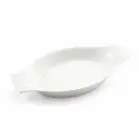 Porceletta Ivory Porcelain Banana Plate 21.5 cm / 8"