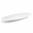 Porceletta Ivory PorcelainBoat Rectangular Plate 22"