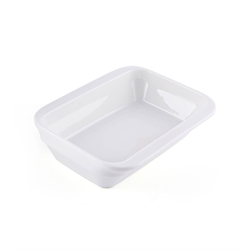 طبق بورسلان مستطيل 14*10.3*3.4 سم