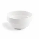 Porceletta Ivory Porcelain Round Stackable Soup Bowl 12 cm