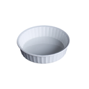 Porceletta Ivory Porcelain Baking Round Dish