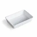 Porceletta Ivory Porcelain Baking Rectangular Dish