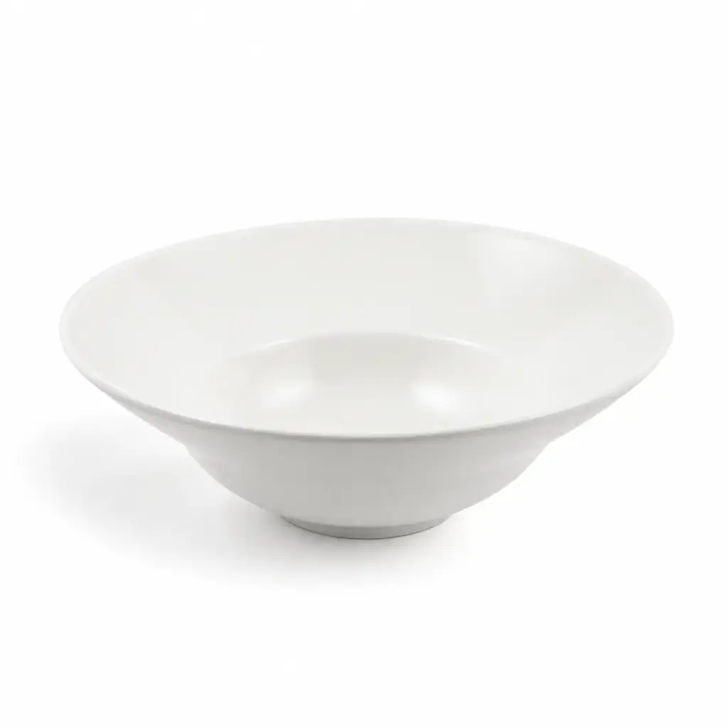 Porceletta Ivory Porcelain Deep Pasta & Soup Plate 23 cm / 9"
