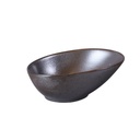 زبدية بورسلان 18.1 × 14.2 سم لون اسود 