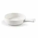 Porceletta Ivory Porcelain Pan 8.5"