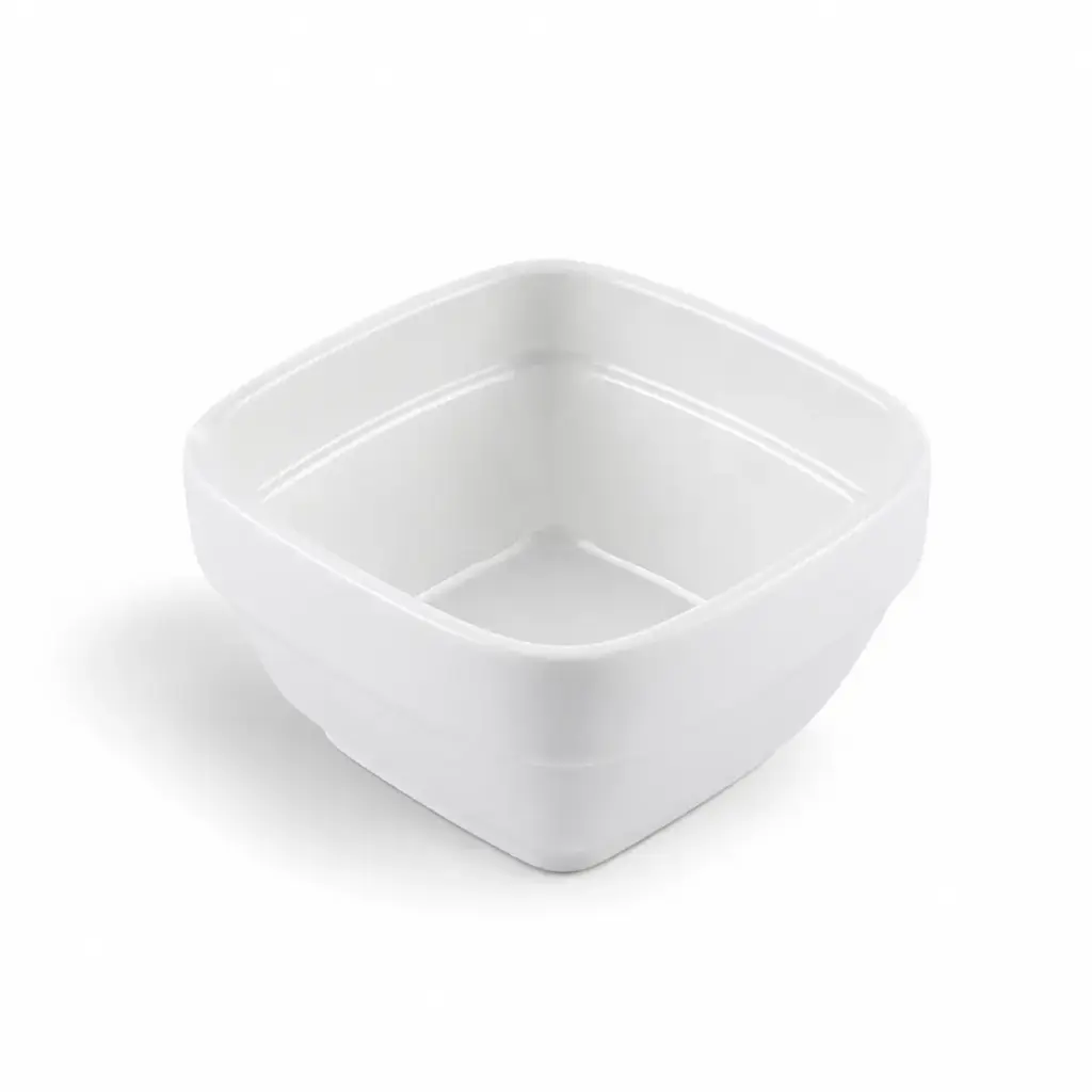 زبدية بورسلان مربعة  4"
