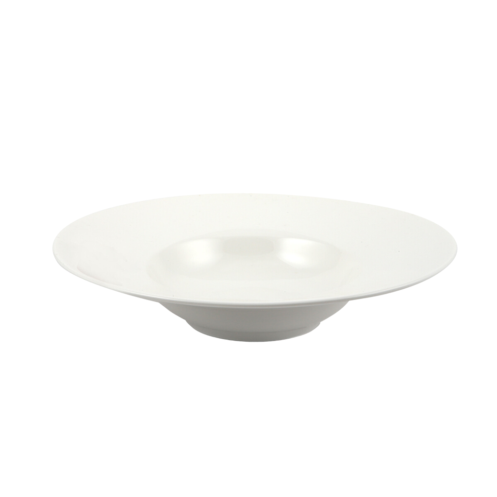 Porceletta Ivory Porcelain English Soup Plate 27 cm / 10"