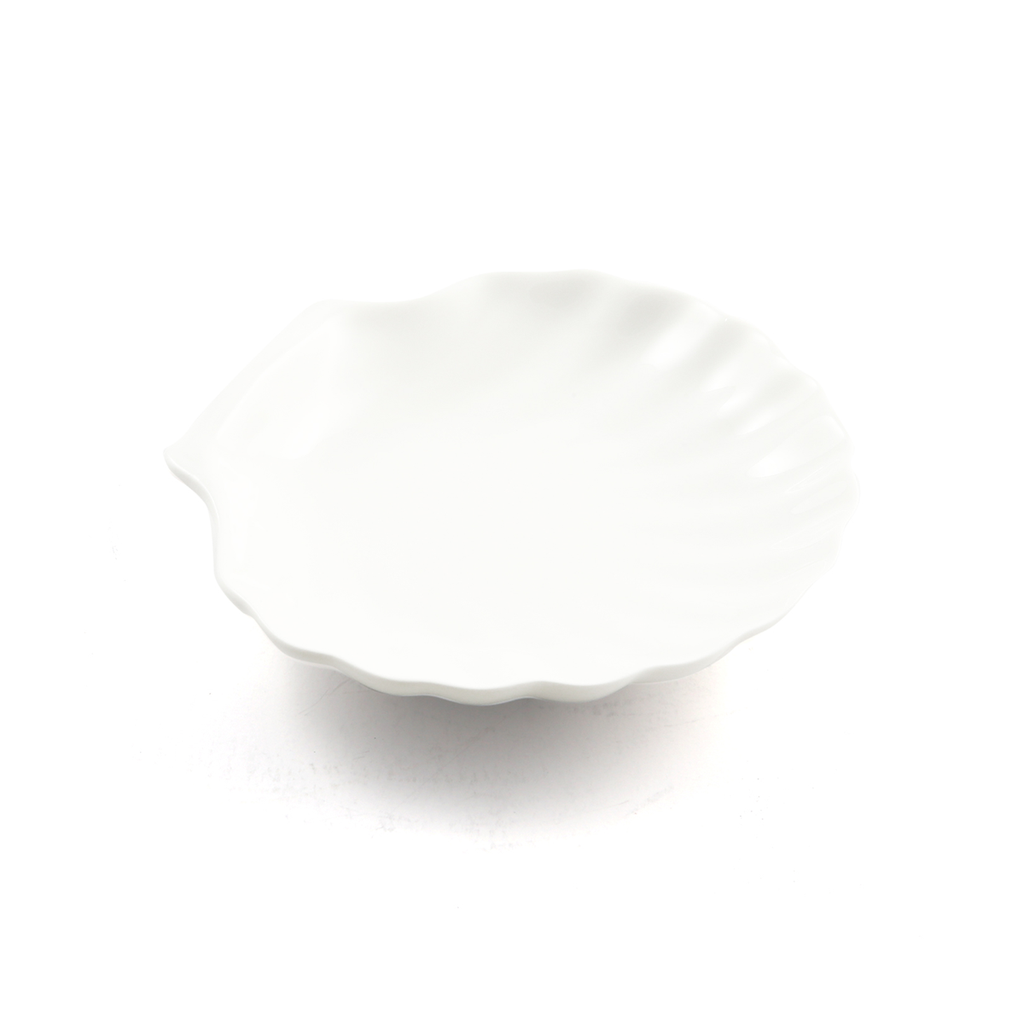 Porceletta Ivory Porcelain Shell Dish 12.5 cm