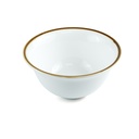 Porceletta Ivory Mocha Porcelain Sauce, Rice, Salad Bowl 14 cm