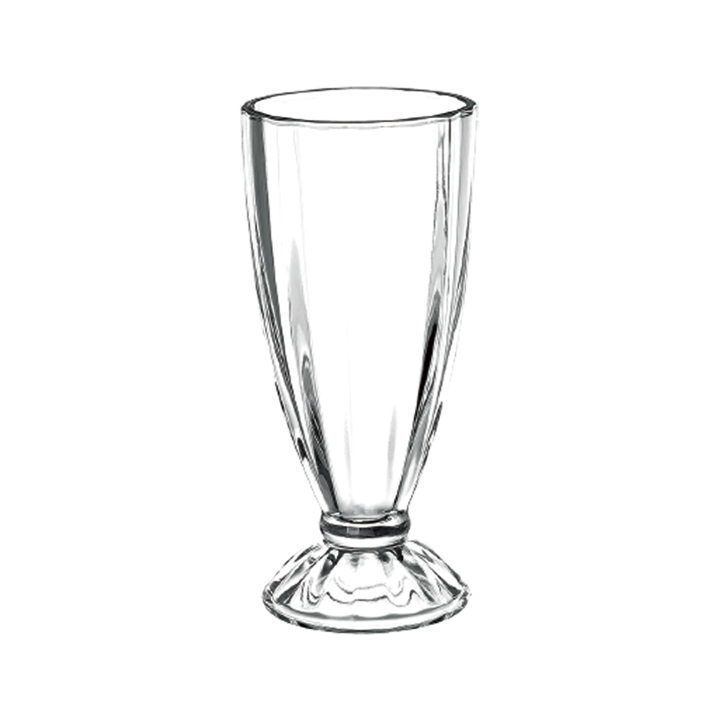 LXNX001 / Glass Milkshake Cup 342 ml (6 Pcs Set)