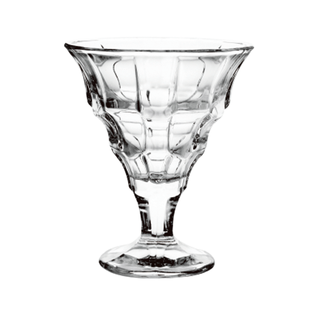 LXBQ03-1 / Glass Ice Cream Cup 215 ml (6 Pcs Set)