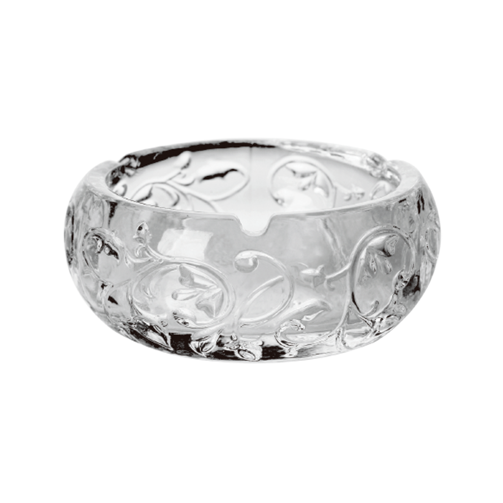 LXYG7501-1 / Glass Ashtray 12.9 x 10.3 x 7 cm