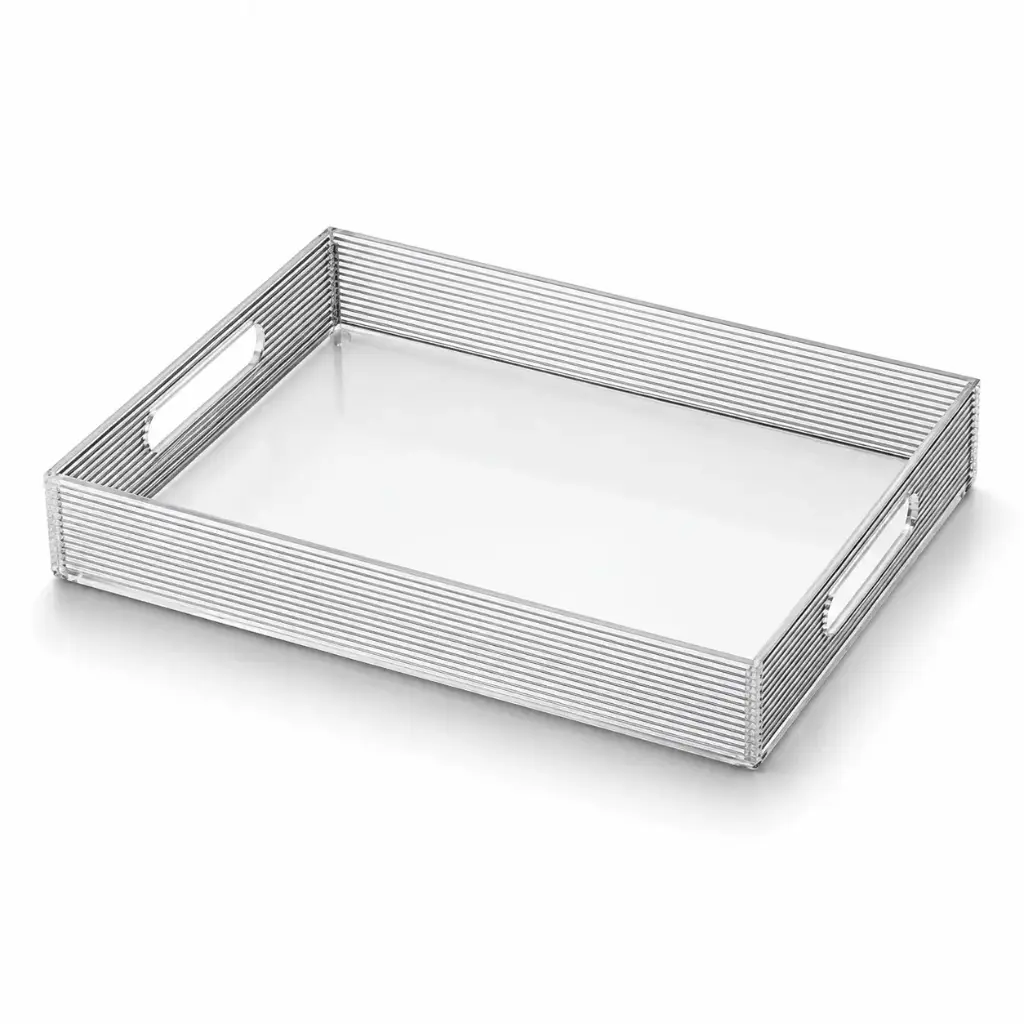 Vague Acrylic Serving Tray 47.7 cm x 35.5 cm