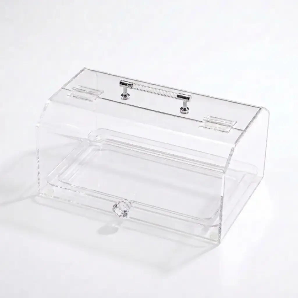 Vague Acrylic Cake Box L