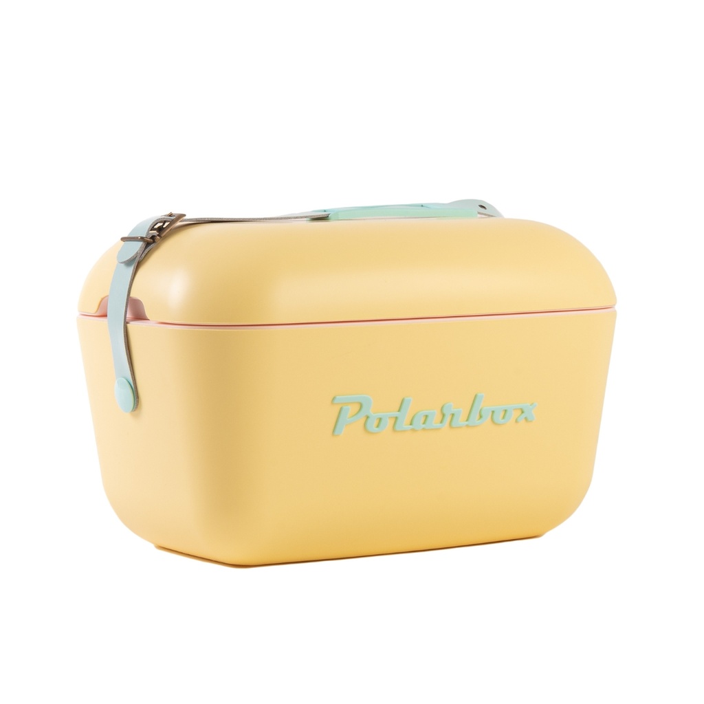 Polarbox 20 Liters Pop Cooler Box Yellow - Cyan / 9254