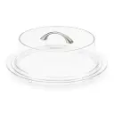 Vague Acrylic Cake Box Round 35 cm