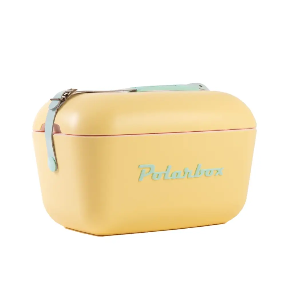 Polarbox 12 Liters Pop Cooler Box Yellow - Cyan / 9268