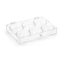 Vague Acrylic Candy Box with 6 Bowls 39.3 cm