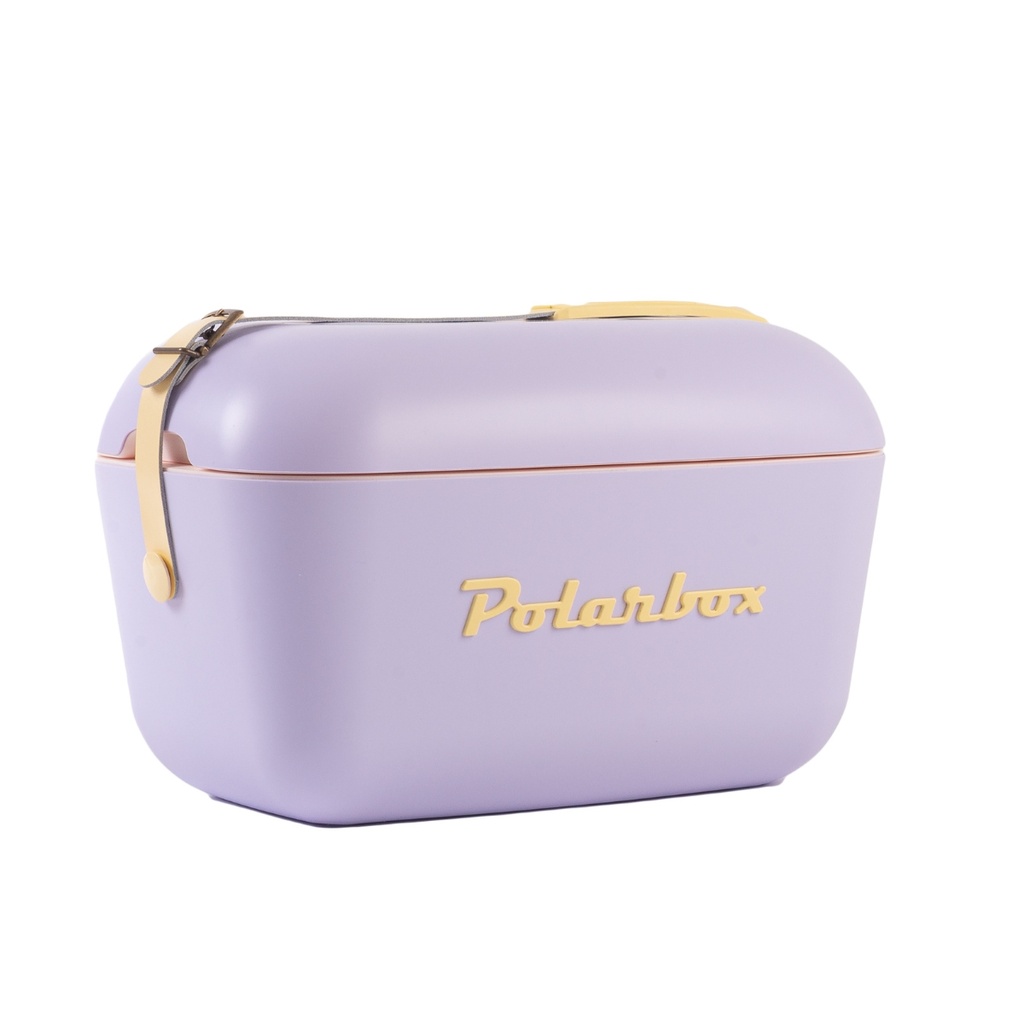 Polarbox 12 Liters Pop Cooler Box Lilac - Yellow / 9273