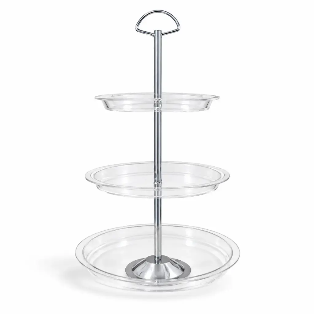 Vague Acrylic Cake Stand 3 Tiers Taiwan