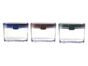 Vague Plastic Square Food Container 660 ml