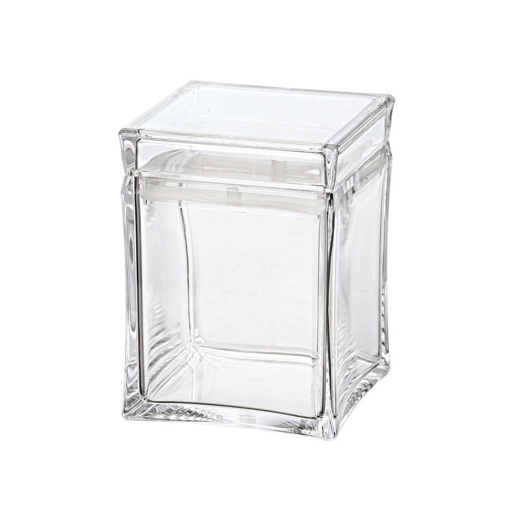 Vague Acrylic Square Canister 470 ml
