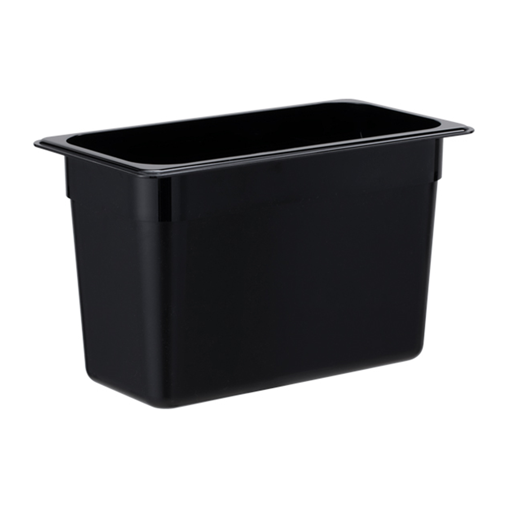 Vague Black PC GN Pan 1/3, 200 mm