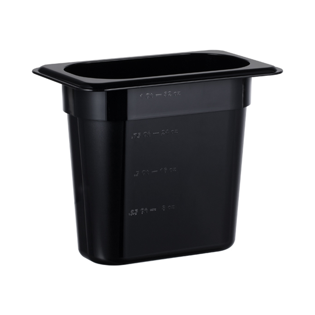 Vague Black PC GN Pan 1/9, 150 mm