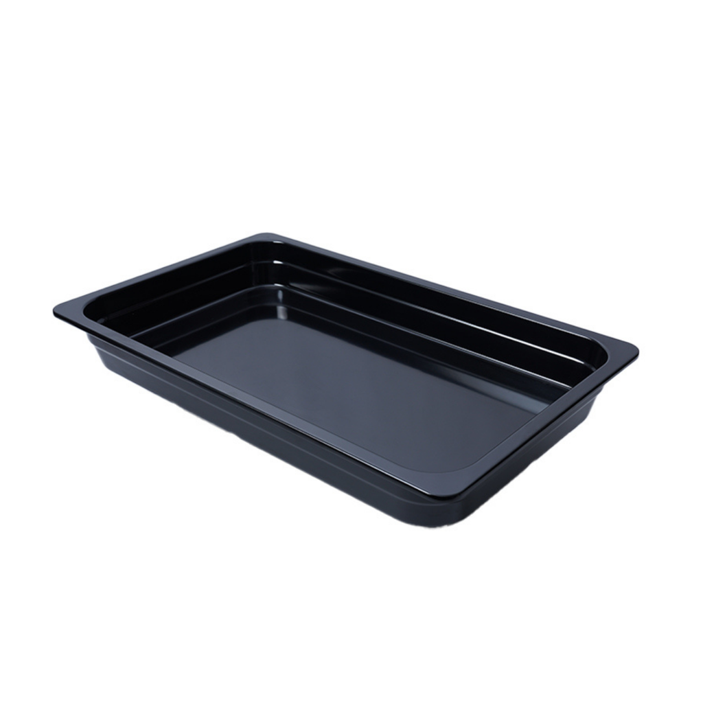 Vague Black Melmaine GN Pan 1/1 65mm