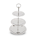 Vague Stainless Steel Cake Stand Sleek India