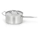 Caternox Stainless Steel Saucepan with Lid D22 x 15.5 cm (5.89L / 6.23Qt.)