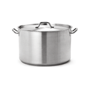 Caternox Stainless Steel High Casserole with Lid D32 x 16 cm (12.87L / 13.6Qt.)