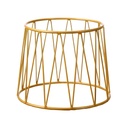 Vague Medium Golden Conic Display Stand Riser 25 cm x 21.2 cm x 20 cm