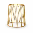 Vague Large Golden Conic Display Stand Riser 25 cm x 21.2 cm x 30 cm
