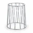 Vague Large Silver Conic Display Stand Riser 25 cm x 21.2 cm x 30 cm