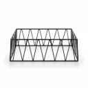 Vague Medium Black 1/1 GN Rectangular Display Stand Riser 