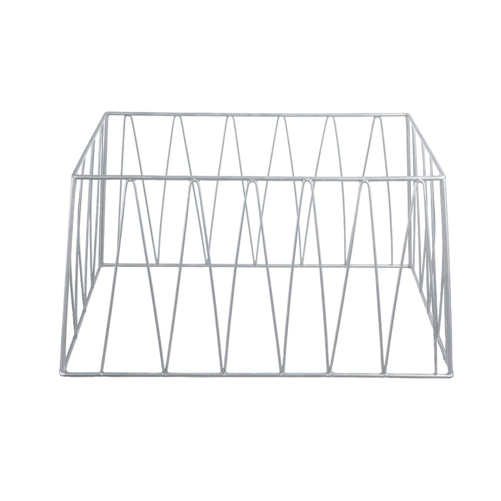 ستاند تقديم  مستطيل لون فضي GN 1/1 طويل 57.2سم*36.6سم*30سم من ڤاج