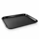 Vague Fast Food Tray Plastic 45 cm x 35 cm Black