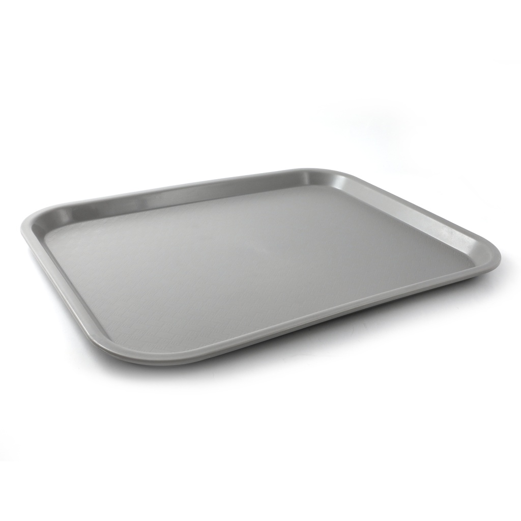 Vague Fast Food Tray Plastic 45 cm x 35 cm Grey